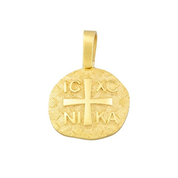 Χρυσο μενταγιον Κωνσταντινατο Κ14