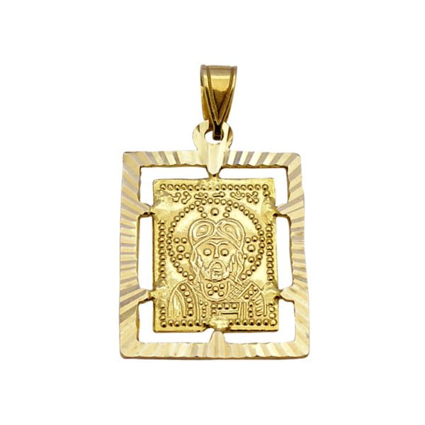 Χρυσο μενταγιον Κωνσταντινατο Κ14