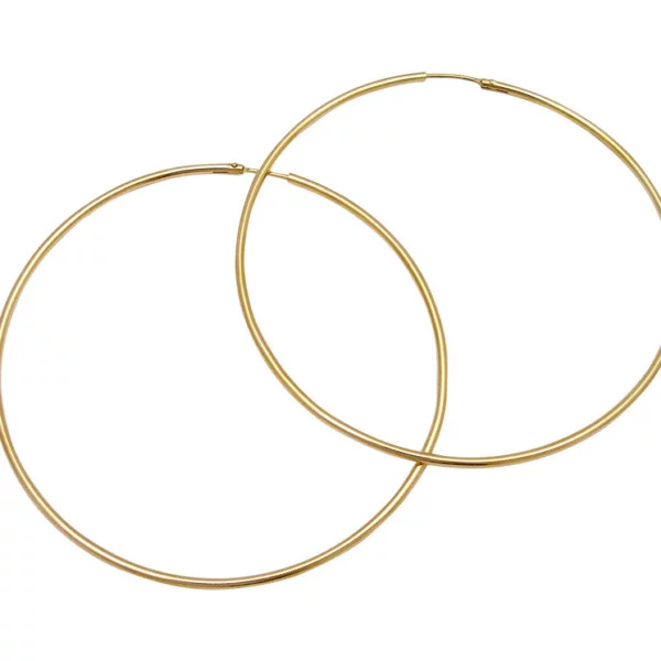 Χρυσα σκουλαρικια Κ14 κρικοι